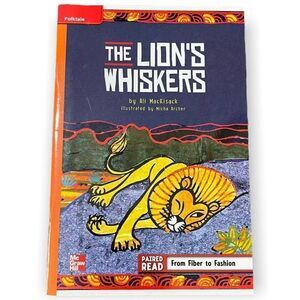The Lion Whiskers By Ali Mackisack Illustrated Children's Fictional Book Animals